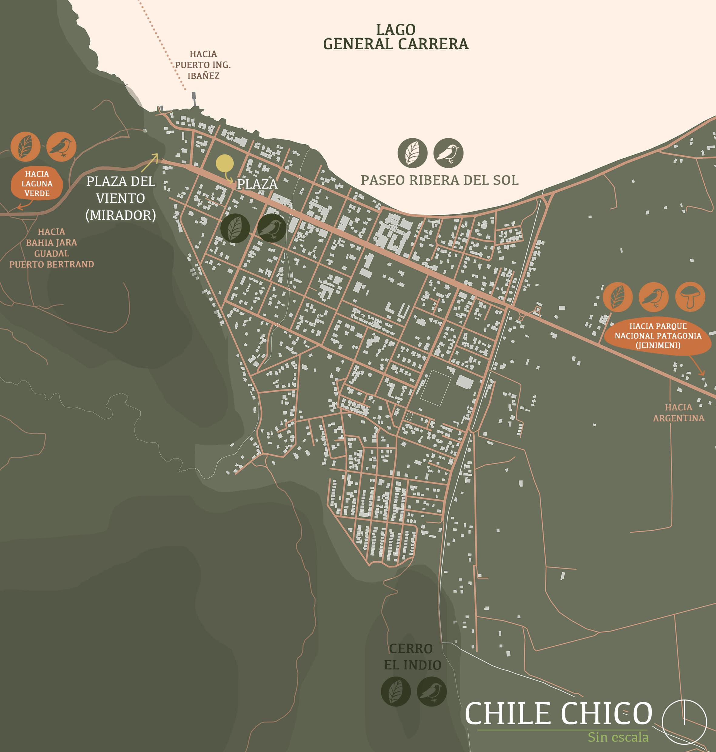 Mapa Chile Chico